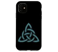 Triquetra Il simbolo celtico della trinità e della connessione Custodia per iPhone 11
