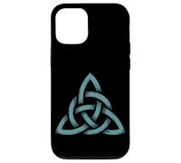 Triquetra Il simbolo celtico della trinità e della connessione Custodia per iPhone 12/12 Pro