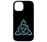 Triquetra Il simbolo celtico della trinità e della connessione Custodia per iPhone 14