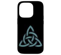 Triquetra Il simbolo celtico della trinità e della connessione Custodia per iPhone 14 Pro