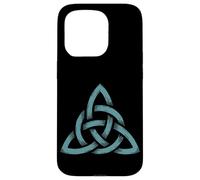 Triquetra Il simbolo celtico della trinità e della connessione Custodia per iPhone 15 Pro