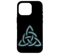 Triquetra Il simbolo celtico della trinità e della connessione Custodia per iPhone 16 Pro