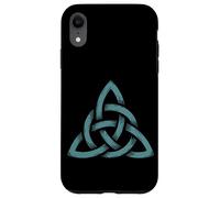 Triquetra Il simbolo celtico della trinità e della connessione Custodia per iPhone XR
