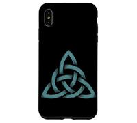 Triquetra Il simbolo celtico della trinità e della connessione Custodia per iPhone XS Max
