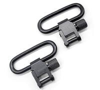Trirock 2-pack Black 1.25 Inch Quick Detachable Heavy Duty Sling Swivel for Rifle Sling Quick Release gun Swivels for gun sling