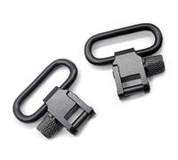 Trirock 2-pack Black 1 Inch Quick Detachable Heavy Duty Sling Swivel for Rifle Sling Quick Release gun Swivels for gun sling