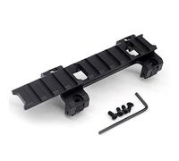 TRIROCK 20mm Picatinny Weaver Rail Extension Scope Mount Adapter Claw with 11 Slots for MP5 GSG5 G3 Rail Bracket Clip