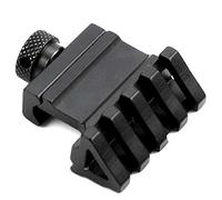 TriRock Tactical 45 Degree Offset side rail Riser Scope Mount Fits 20mm Picatinny weaver Dovetail Hunting Accessory