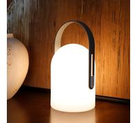 TRIROCKS Lanterna Portatile Senza Fili, Lampada da Tavolo Ricaricabile con Batteria Duratura, 3 Modalità di Luminosità LED per Campeggio, Casa, Camera da Letto, Esterno