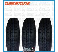 Tris 3 Copertoni Gomme Pneumatici DEESTONE 4 00 12 APE TM 703 602 Larghi D817