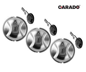 TRIS 3 Lucchetti Furgone Bloccaporta Antifurto Daken Saturn Evo OTTIMA CHIUSURA