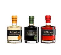 Tris Aceto Balsamico ReModena - Bianco, classico IGP e Mela 250ml x 3