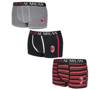 Tris boxer da ragazzo compatibile con Milan