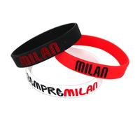 Tris bracciali in silicone compatibile con Milan