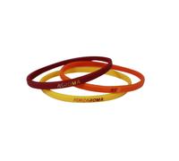 Tris bracciali in silicone compatibile con Roma