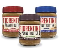 Tris Burro D'Arachidi Creamy, Crunchy e 100% Arachidi per fiorentini 350g