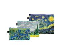 TRIS BUSTE POCHETTE DA VIAGGIO VAN GOGH