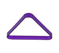 Tris da biliardo, accessori da biliardo riutilizzabili, supporto triangolare per palline da 5,7 cm, per giocatori amatoriali, casa, club, sala, sala giochi, bar, lezioni, allenamento, competizioni e