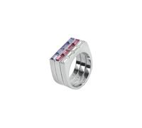 Tris di Anelli Donna BROSWAY PHILOSOPHY BPH32A Acciaio Swarovski Misura 12
