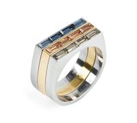 Tris di Anelli Donna BROSWAY PHILOSOPHY BPH33A Acciaio Swarovski Misura 12