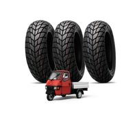 Tris di Copertoni Pneumatici 120 70 10 MITAS MC20 modifica x APE 50 posteriore