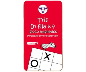 TRIS IN FILA PER 4 MAGNETICI