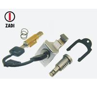 TRIS SERRATURA ZADI BLOCCASTERZO GUIDA 4mm BAULETTO SELLA VESPA PX 125 150 200 E
