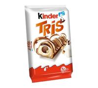 Tris Snack Wafer e Crema al Latte e Cacao 100g (5 Barrette) per kinder - Merendina Croccante Kinder con Ripieno Cremoso, Snack Dolce Perfetto per Pausa e Colazione