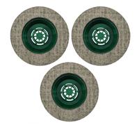 TRIS SPAZZOLE FELTRO PER LUCIDATRICE FOLLETTO PULILUX PL 510 511 512 VORWERK