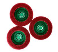Tris spazzole pad (ruvide) lucidatrice pl510 pl511 pl512 Vorwerk Folletto
