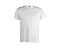 Tris t-shirt uomo tinta unita per stampa, Bianco XXL
