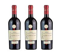 Tris Tre Bottiglie di Leonardo da Vinci 1502 Sangiovese Passito Uve Portate a Cesena 2019