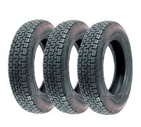 TRIS TRE GOMME PNEUMATICI COPERTONI 4.50-10 8PR 76L RINFORZATO PER PIAGGIO APE M