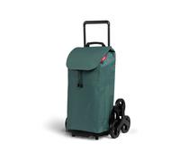 Tris Trolley Per La Spesa In Tela Colore Grigio Con 6 Ruote Da 52lt