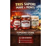 TRIS VASETTI DI SAPORI MARE MONTI CALABRIA NDUJA PEPERONCINO CAPRICCIO DI PESCE