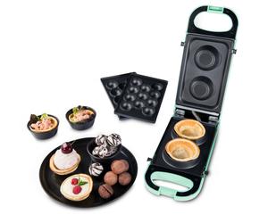 TRISA 7364.8712 RETRO LINE SNACK CAKE MAKER MENTA VERDE [EEK: Non applicabile]