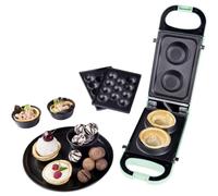 TRISA 7364.8712 RETRO LINE SNACK CAKE MAKER MENTA VERDE [EEK: Non applicabile]