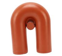 Trisar Lampada da Parete Decorativa, Lampada da Parete Moderna per Corridoio a Forma di U a Doppia Sorgente Luminosa in Ferro e ABS con Stoppino SMD (ORANGE)