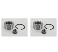 TRISCAN 2x Cuscinetto Ruota Mozzo Frontale per Renault Ca Dacia Dokker Lodgy