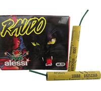 Trischitti Petardo Raudo F1 Capodanno Confezione da 20 pz, Multicolore, S