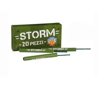 Trischitti Sfida Esplosiva: Petardo Storm con Miccia P1 V°D - Confezione da 20 pezzi, BN-0107A_1, Giallo