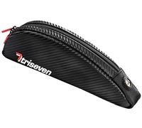 triseven Aero 30 Carbon Cycling Frame Bag - Leggero Storage per Triathlon & MTB | Può contenere grandi telefoni cellulari, portafogli, 10 gel, pompe, attrezzi e molto altro