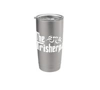 TRISHERPA Triathlon - Equipaggio di supporto per triatleti, design Sherpa Bicchiere termico in acciaio inox doppia parete