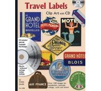 Trishia Jacobs Travel Labels Clip Art with CD (Tascabile)