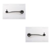 Triskan Set Braccio Oscillante Asse Anteriore Destro SX Sopra per Audi A4 Avant