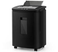 Trisruvian Distruggi Documenti Professionale Automatico: 150 Fogli Microframmenti P4 40 Minuti Continui Tritacarta Elettrico Silenzioso Cestino 25L Portatile per Ufficio/Casa/Scuola/Commerciale