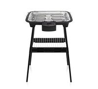 TRISTAR BARBECUE ELETTRICO BQ-2883 ACCIAIO NERO 2000 W GRILL GRIGLIA