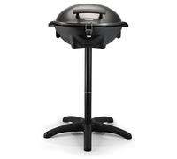AudioSonic Barbecue elettrico BQ-2816 – Supporto, coperchio, griglia in alluminio pressofuso