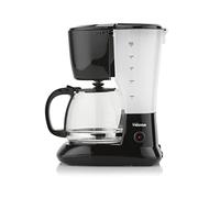 Tristar CM-1245 Caffettiera Elettrica Americana 800 Watt, Plastica e Vetro, Grigio Nero, 1,25 Litri, 750 W, 12 Cups