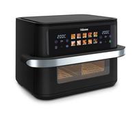 TRISTAR FR-9078 Airfryer Dual FRIGGITRICE AD ARIA, capacità 10 l, Max potenza 2800 W a 200 °C, Nero / Plastica Metallo